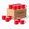Sublimation Blank Camp Mugs. Color Enamel Camping Mugs in Bulk for Outdoor Travel Dye Sublimation Camper Products Drinking Cups (Case of 12)